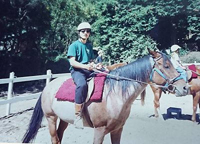 1995年克林頓李主任在加州Copper Creek夏令營