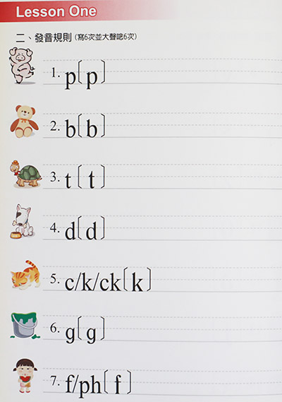 自然發音特訓與kk音標