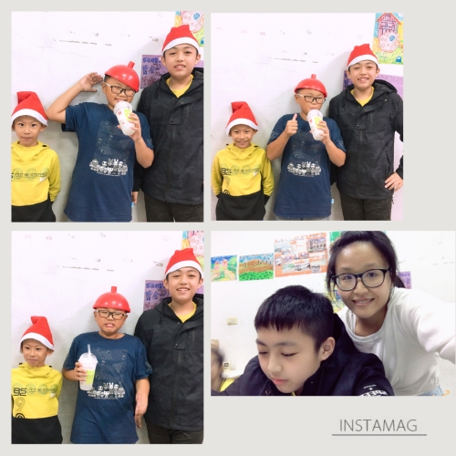 克林頓聖誕節前花絮合照